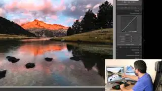 Ejemplos de revelado de imágenes con Lightroom: Amanecer en Néouvielle