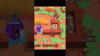 Destroying teamers again. Shelly #brawlstars #supercell #shorts #edit #phonk #gaming
