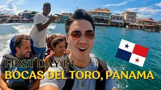 Solo Travel to Panama's Party Beach Town, Bocas Del Toro | Best Beaches in Panama? (Travel Vlog)