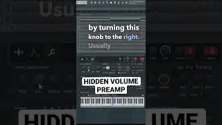 How to raise pre-gain volume #flstudiotips #flstudiotutorial #producer #flstudio20 #flstudio #beats