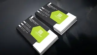 Creative Studio Name Card Design | Photoshop Tutorials