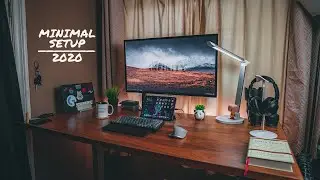 My Minimal Desk Setup Tour (2020)