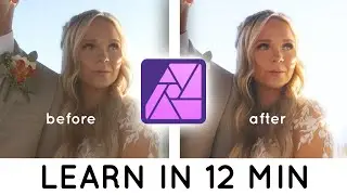 How to Edit Photos like a PRO in under 12 minutes || Batch Editing in Affinity Photo