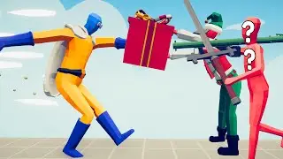 RANDOM WEAPON + PRESENT ELF vs EVERY UNIT - TABS Totally Accurate Battle Simulator
