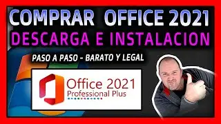 Descarga e Instalacion de OFFICE 2021 en WINDOWS  ⭐Como Comprar Licencia Oficial Word, Excel etc.