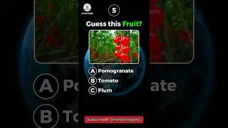 Can you guess these all fruits in 60 seconds? 🍓🍓 #quiz #fruit #shorts #guessthefruit #fruits