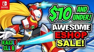 $10 And Under! AWESOME Nintendo Switch Eshop Sales! QUALITY GAMES!