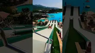 Dude went crazy from the slip’n’slide in Thailand | Waterpark Blue Tree Phuket 