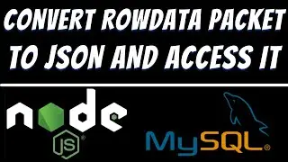 Convert RowDataPacket to JSON or array and access it in Mysql using Node JS