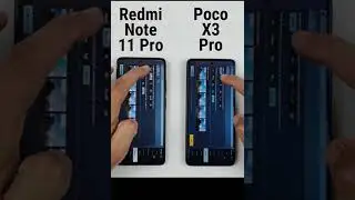 Redmi Note 11 Pro vs Poco X3 Pro PUBG TEST - Helio G96 vs Snapdragon 860 PUBG MOBILE TEST #Shorts