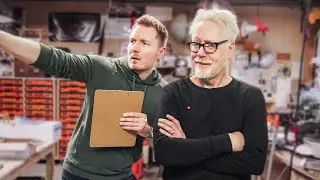 Adam Savage's Beautifully Chaotic Studio Tour