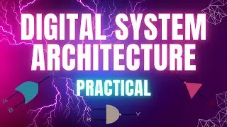 Pracitcal   8 : 4-Bit Shift Register Operation: