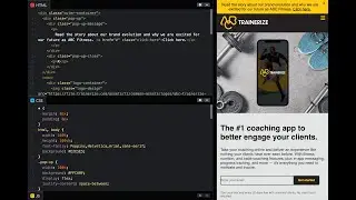 ASMR Programming Beginner - Fitness App - No Talking (HTML & CSS)