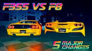 F355 vs F8: How Ferrari Has Changed in 25 Years