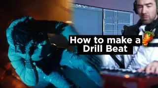 How to make a Drill Beat 🔥 Fl Studio Beatmaking Tutorial