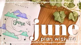 Plan With Me || June 2021 Bullet Journal Setup