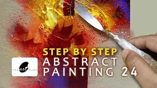 abstract painting tutorial easy | Abstract Painting 24