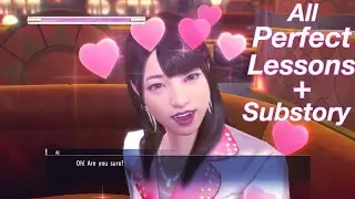 Ai - All Perfect Lessons + Substory | Cabaret Management | Customer Service | Yakuza 0