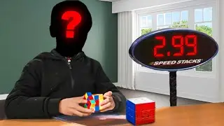 Only He can set a New Rubik's cube World Record...