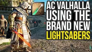 Assassins Creed Valhalla Lightsabers Gameplay & More New Items (AC Valhalla Lightsabers)