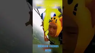 Rainbow Friends Memes - Yellow Flying Taxi