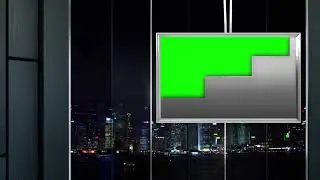 Virtual Studio with Slideshow/Presentation Green Screen Chroma | FREE TO USE | iforEdits