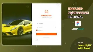 Cars Website Login page UIUX design. Figma Web UI UX - UI Rasel