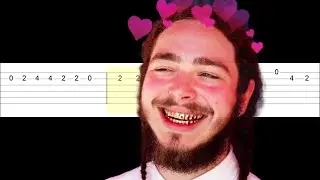 Post Malone - Fallin’ In Love (Easy Guitar Tabs Tutorial)