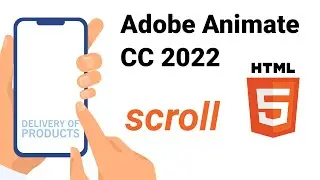 Adobe Animate CC -  HTML5  scroll animation -  quick tutorial