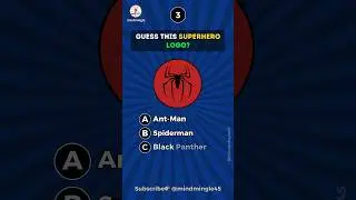 Guess the Super Hero Logo Quiz 🤔 