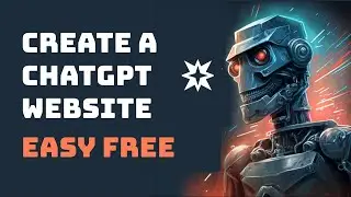 ChatGPT SAAS Website Design Tutorial | EASY + FREE OpenAI API Website Development Guide