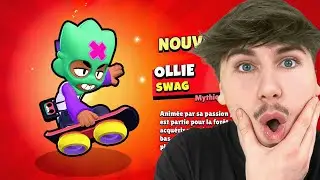 JE TEST NOUVEAU BRAWLER OLLIE !! (Trop Stylé)