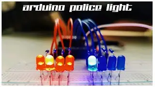 How To Make a Police Light Project Using Arduino