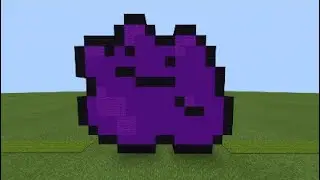 How to Make Ditto Pixel Art in Minecraft