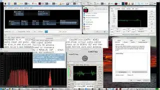 Raspberry Pi digital voice VLF Transmitter using EasyDRF via WiNE - through the earth Communications