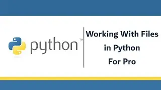 Create + Delete + Rename + Write + Read  files with python in 2 minutes