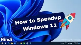 how to speed up windows 11 laptop and PC || solution for hanging laptop  ||