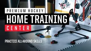 Premium Hockey Home Training Center by HockeyShot - Train All Your Skills At Home