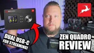 ZEN QUADRO Review // Antelope Audio // Galaxy converters in an affordable tabletop audio interface