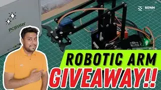You Can Win This Servo Robotic Arm!! 🥳🥳 | 