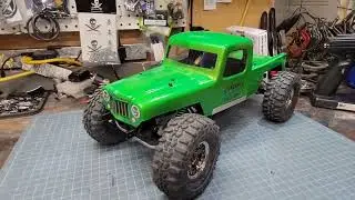 AXIAL SCX10.2 BUDGET BUILD RC CRAWLER TRAIL TRUCK.