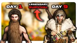 I Survived 9  Days in Skyrim Legendary Survival w\2000+ Mods || Heres How it Went - Nolvus Modpack