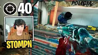 STOMPN 40 Elimination Wins in Rainbow Six Siege