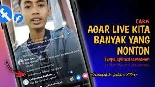 Gampang Banget❗Cara Agar Live Di Facebook Kita Banyak Yang Nonton