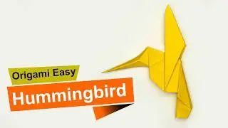 Create a Stunning Origami Hummingbird in Minutes! 🕊️✨