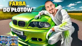 POMALOWAŁEM AUTO FARBĄ DO PŁOTÓW, WYSZŁO SUPER!