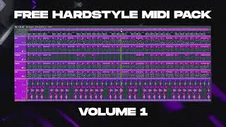 Free Hardstyle MIDI PACK| Free Hardstyle Sample Pack| Free Hardstyle Kick Pack| Free Sample Packs