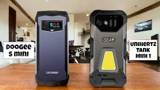 Unihertz Tank mini 1 (VS) Doogee S mini  - Portable rugged phones | 2024