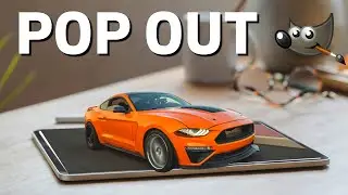 Gimp pop out effect tutorial