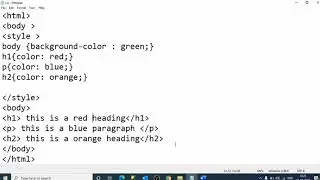 Html styles - CSS